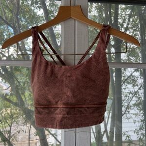Lululemon Energy Bra Longline Nulux Wash